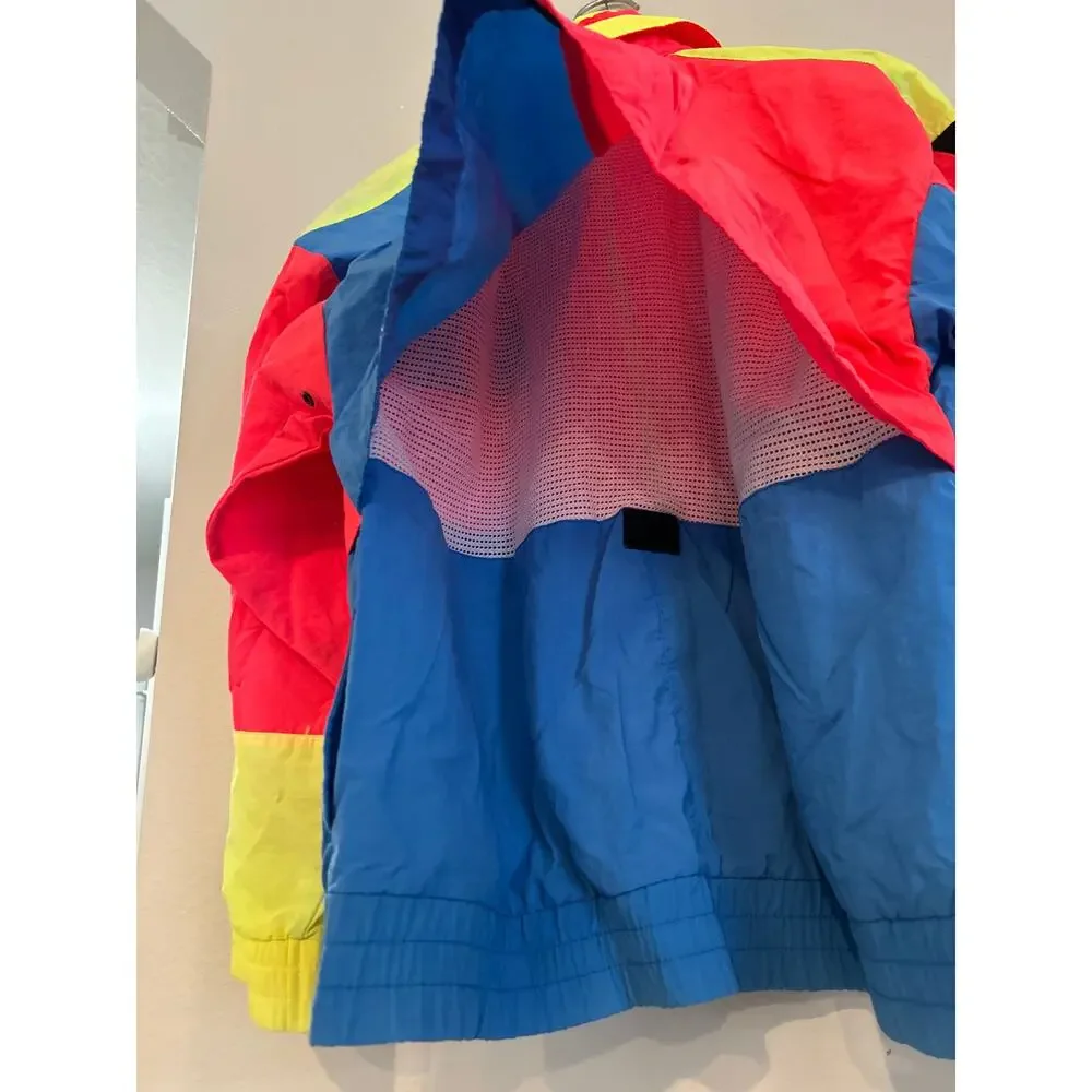 Prince Men's Tennis Vintage Neon 1980-1990 Windbreaker Small